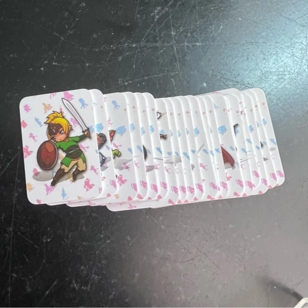 Zelda breath of the wild Nintendo switch NFC amiibo mini card